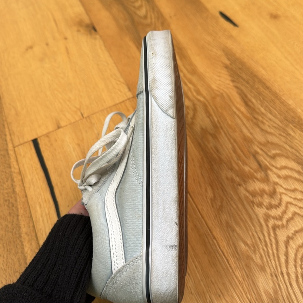 Light Blue Suede Vans - Picture 5 of 10